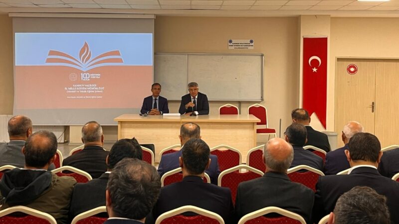 SAMSUN GENELİ MESLEKİ VE TEKNİK EĞİTİM OKUL MÜDÜRLERİ TOPLANTISI