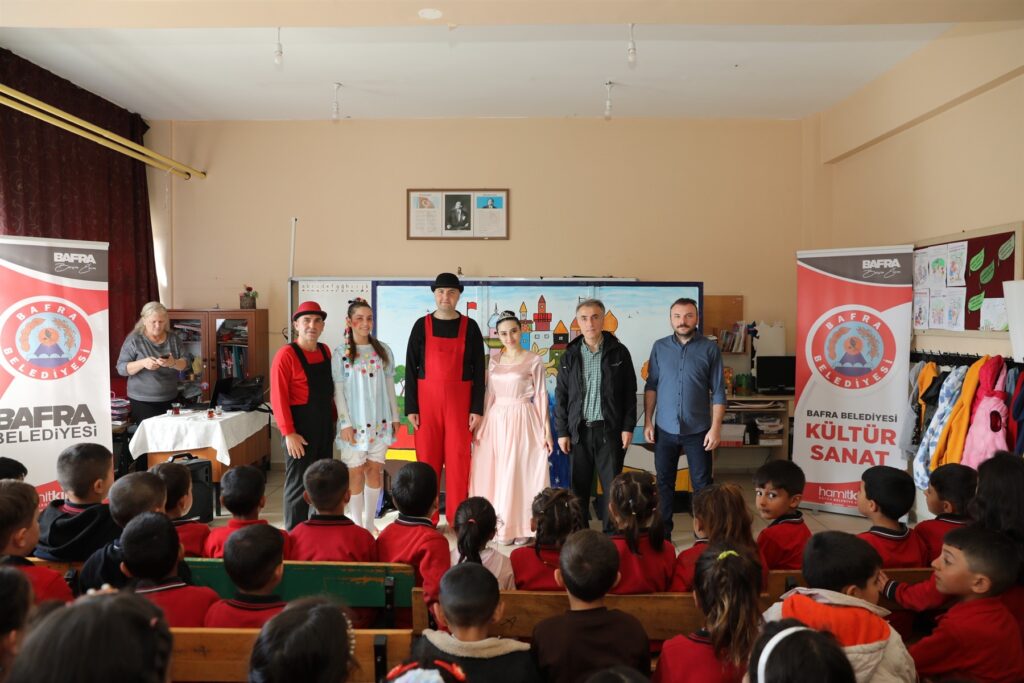 KÜLTÜR VE SANAT YOLA ÇIKTI MİNİK KALPLERE ULAŞTI