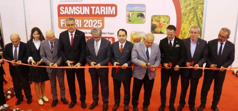 Samsun Tarım, Hayvancılık ve Teknolojileri Fuarı Açıldı