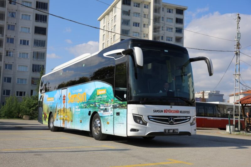 ‘ODAK SAMSUN’ TURLARI İLE YAZ DÖNEMİ DOLU DOLU GEÇTİ