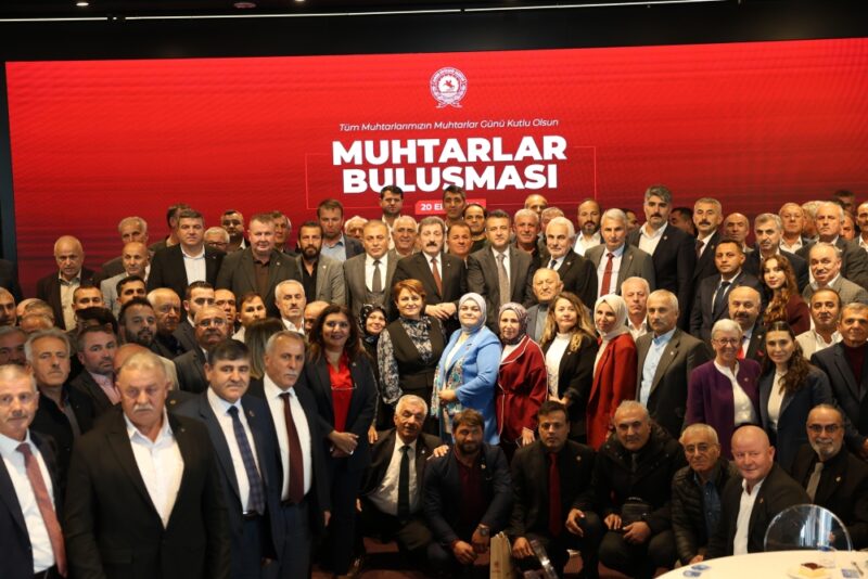 MUHTARLAR GÜNÜNDE “MUHTARLAR KONAĞI” MÜJDESİ