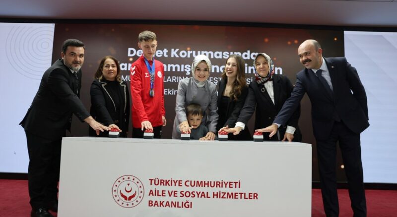 Göktaş, devlet korumasındaki gençlerin kamu kurumlarına yerleştirilmesi töreninde konuştu