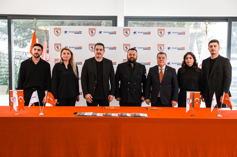 SAMSUNSPOR KULÜBÜ AMERICAN LIFE ARASINDAKİ EĞİTİM SPONSORLUK ANLAŞMASI YENİLENDİ