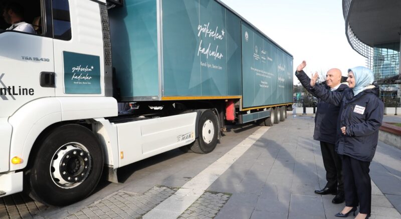Göktaş, Yükselen Kadınlar Girişimcilik Eğitim Tırı Lansmanı’nda konuştu
