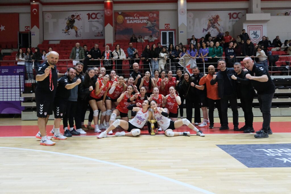 SAMSUN GENÇ KIZLAR LİGİ ŞAMPİYONU SAMSUNSPOR VOLEYBOL