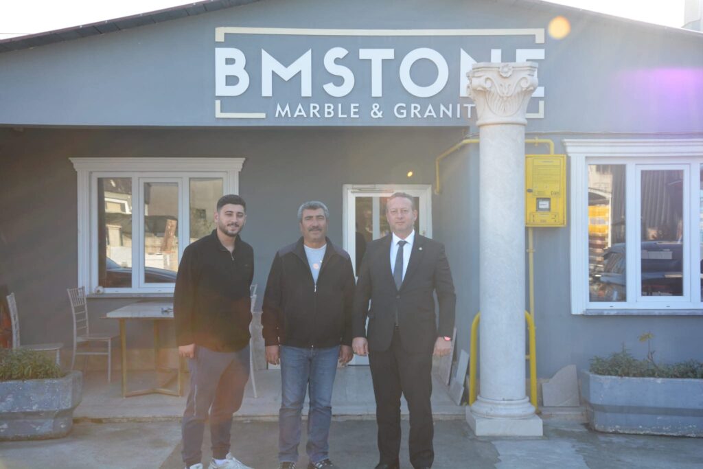 Bafra TSO Başkanı Bafra Mermer’e Ziyaret