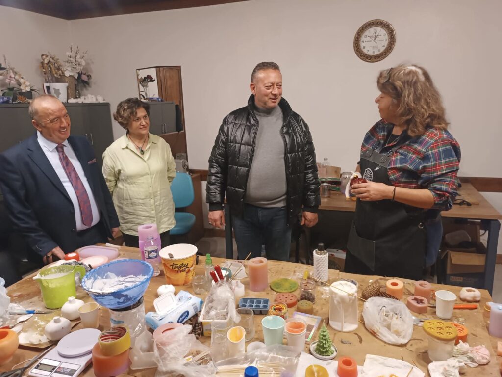 Başkan Kocabaş Halk Eğitim Merkezi’ni Ziyaret Etti