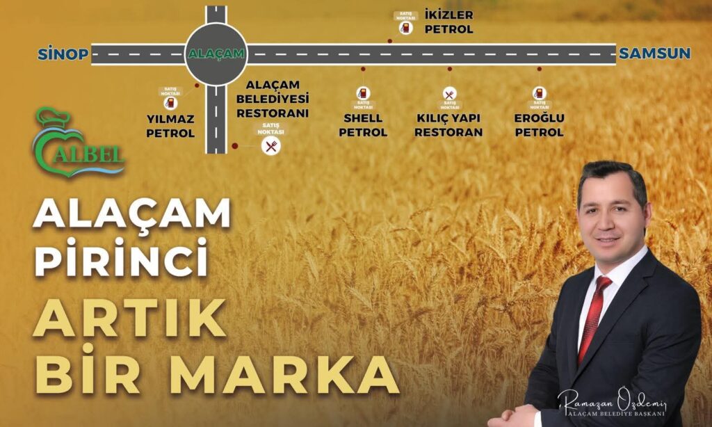 ALBEL ALAÇAM PİRİNCİ SATIŞ NOKTALARINDA!