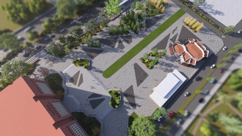 İSTİKLAL MEYDANI VE KURTULUŞ YOLUNDAKİ ÇALIŞMALARI DEVAM EDİYOR