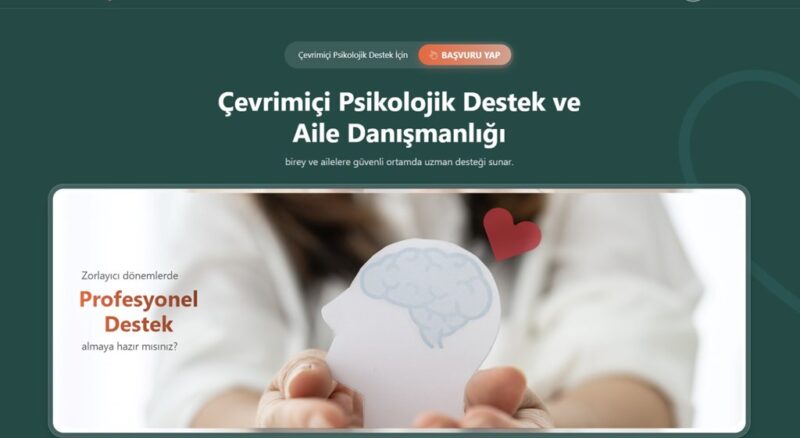 Çevrimiçi Psikolojik Destek ve Aile Danışmanlığı Hizmeti 7 İlde 