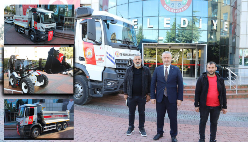 19 Mayıs Belediyesi Araç Filosunu Yenilemeye devam ediyor