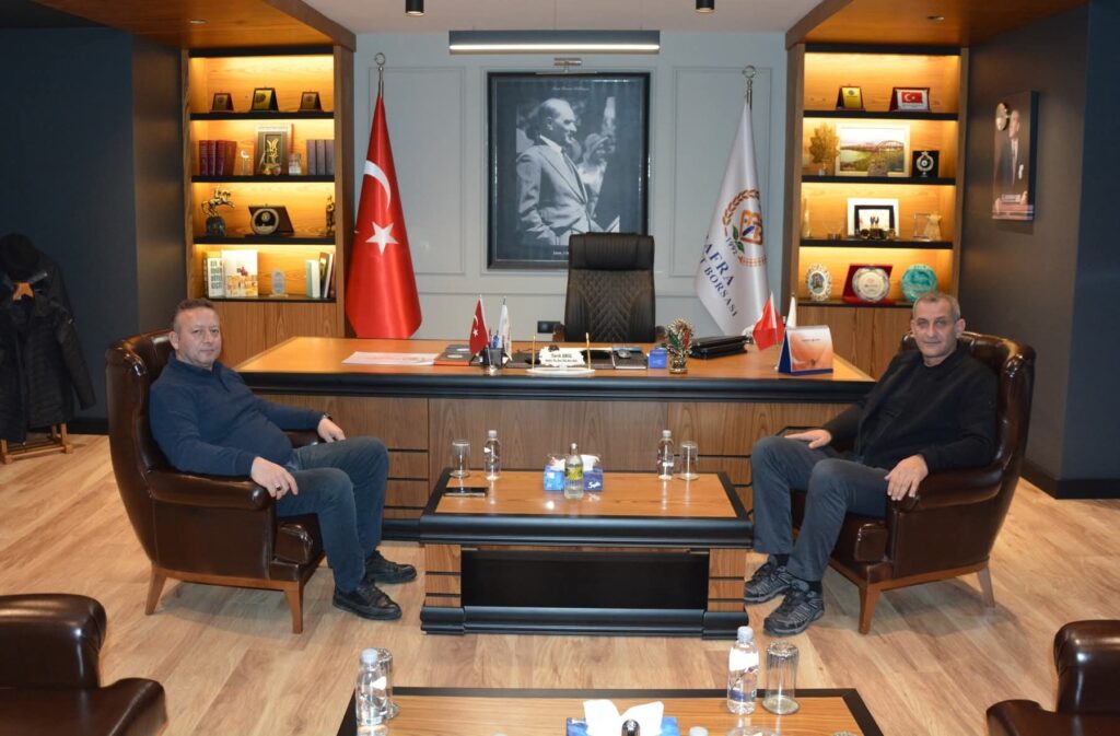 Bafra Ticaret Borsası Başkanı Tarık Erol’a Ziyaret