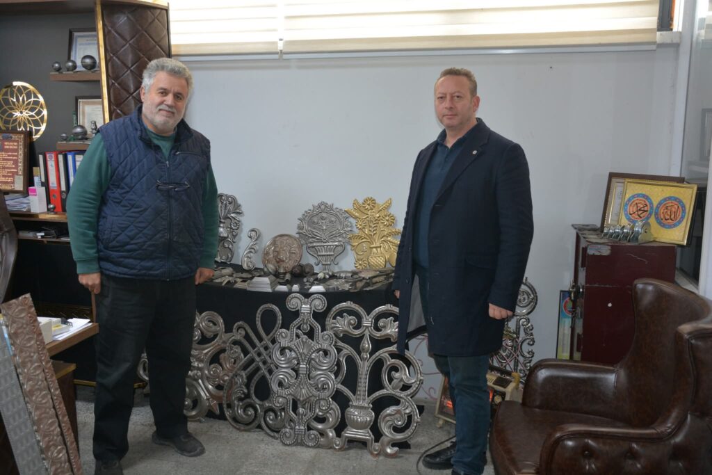 Bafra TSO’dan Bafralı Kalıp ve Ferforje’ye Ziyaret