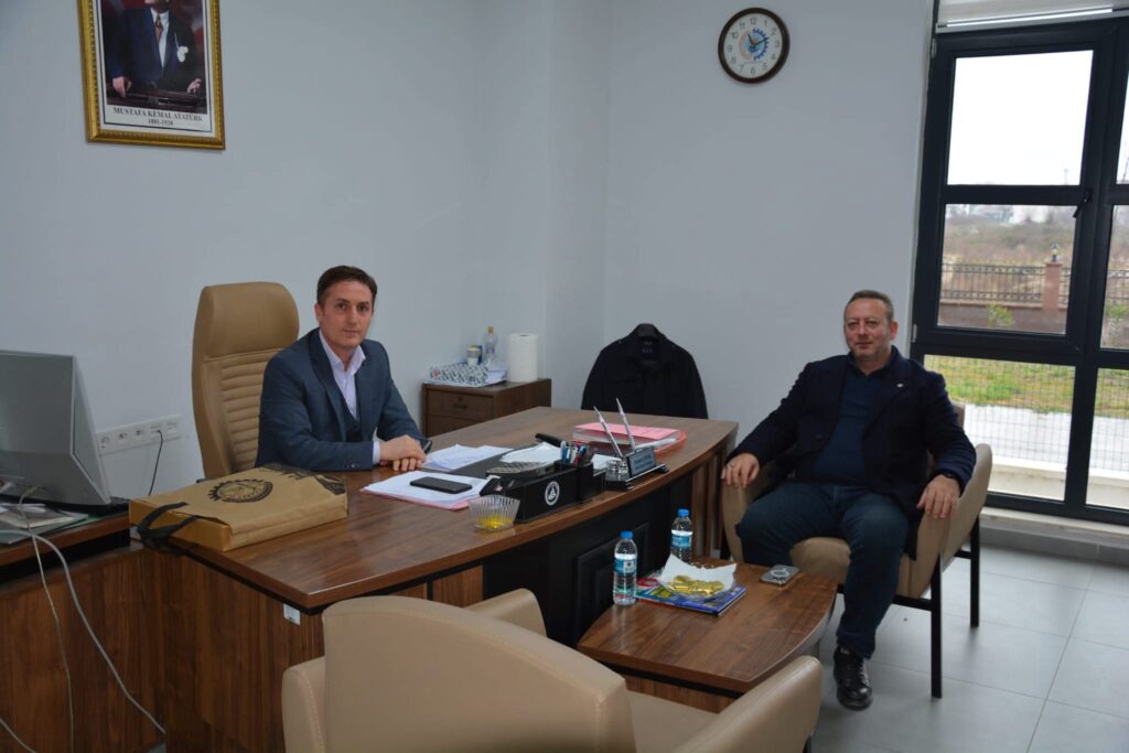 Başkan Kocabaş’tan Milli Emlak Müdürü Çınar’a Ziyaret