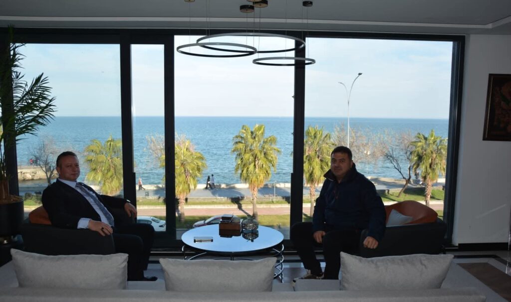 Bafra Tso Başkanı Mustafa Sadıklar’a Ziyaret