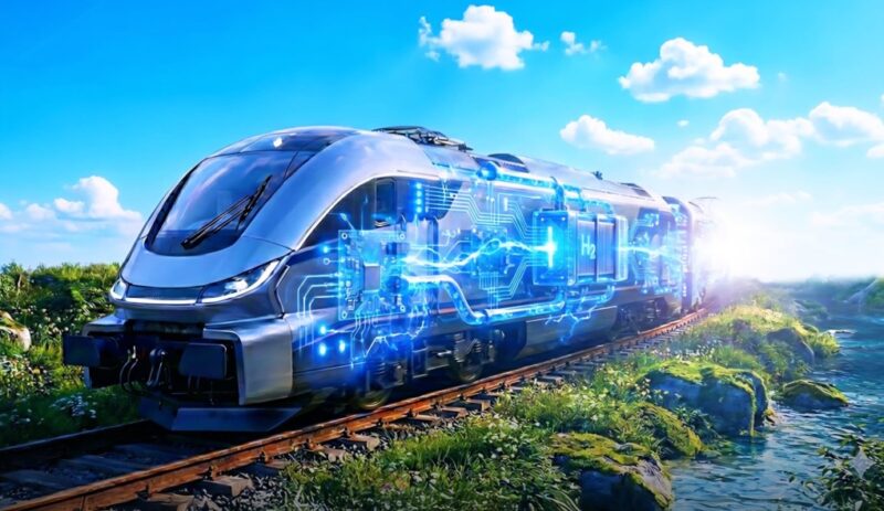 HİDROJEN YAKITLI TREN İÇİN İMZALAR ATILDI