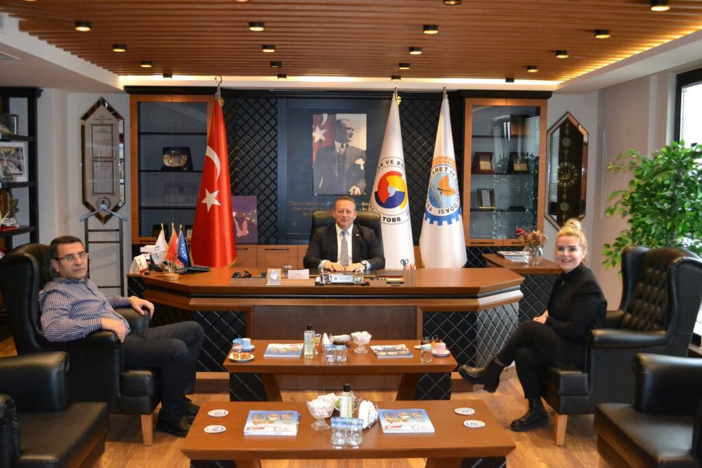 Hamiyet Çaylı’dan Bafra TSO’ya İade-i Ziyaret