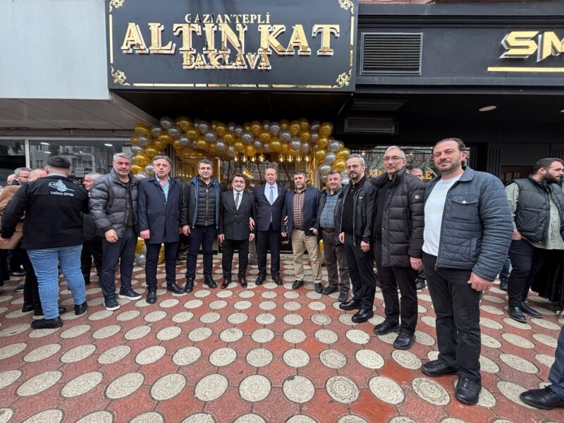 Gaziantepli Altın Kat Baklava Açılışı