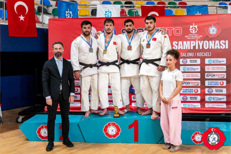 JUDO SPORCUSU MERTCAN KÖMPE TÜRKİYE ŞAMPİYONU OLDU