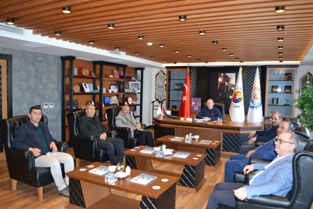 Mahalle Muhtarlarından Bafra TSO’ya Ziyaret