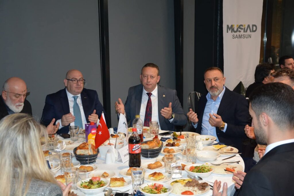 Bafra TSO Başkanı Kocabaş, MÜSİAD İftar Programına Katıldı