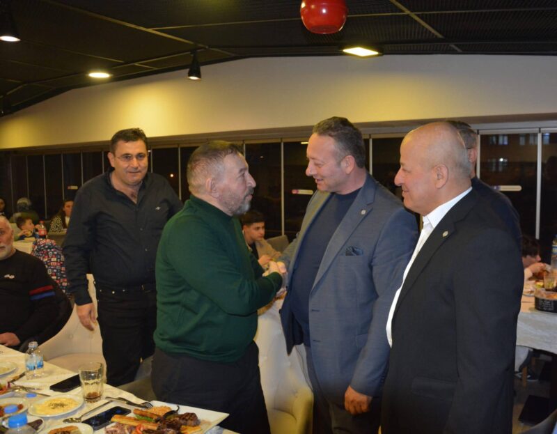 Mustafa Topaloğlu, Bafra’da ağırlandı.