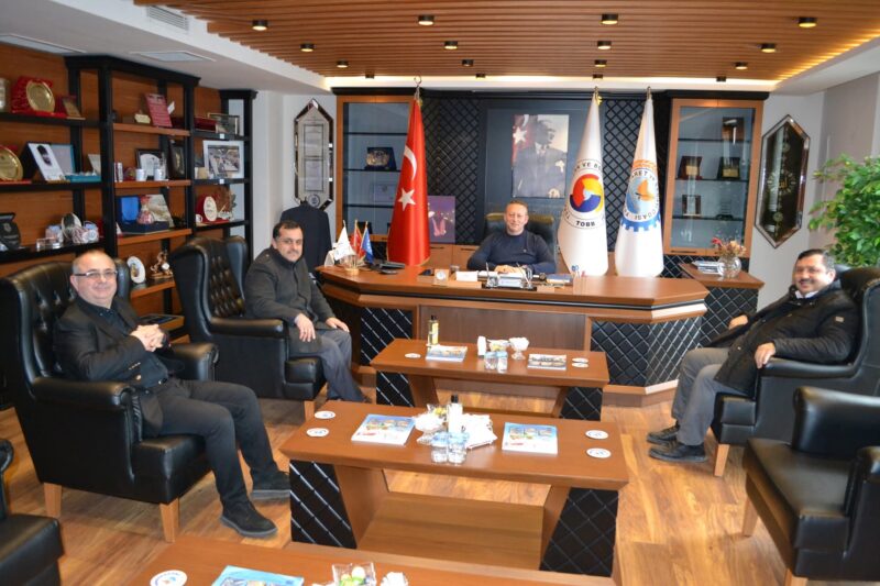 Özel Bafra Mevlana Anaokulu Yöneticilerinden Başkan Kocabaş’a  Ziyaret