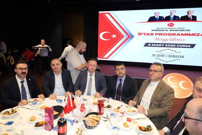 Başkan Kocabaş MHP Samsun İl İftar Programına Katılım Sağladı