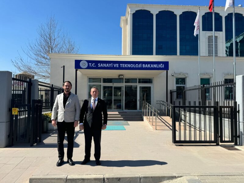 Başkan Kocabaş’dan Sanayi ve Teknoloji Bakanlığı’na Ziyaret
