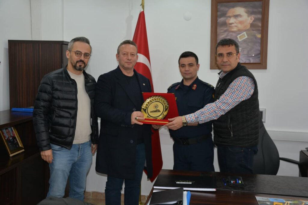 Bafra TSO Yönetiminden İlçe Jandarma Komutanlığı’na Ziyaret