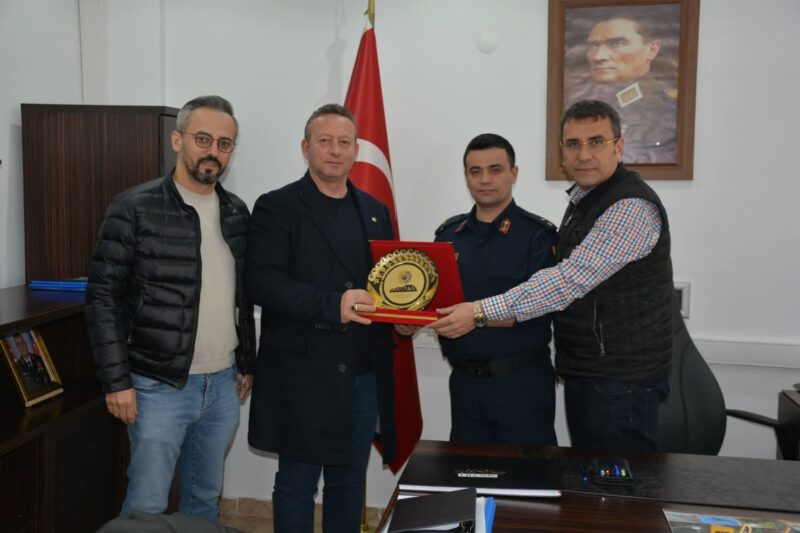 Bafra TSO Yönetiminden İlçe Jandarma Komutanlığı’na Ziyaret