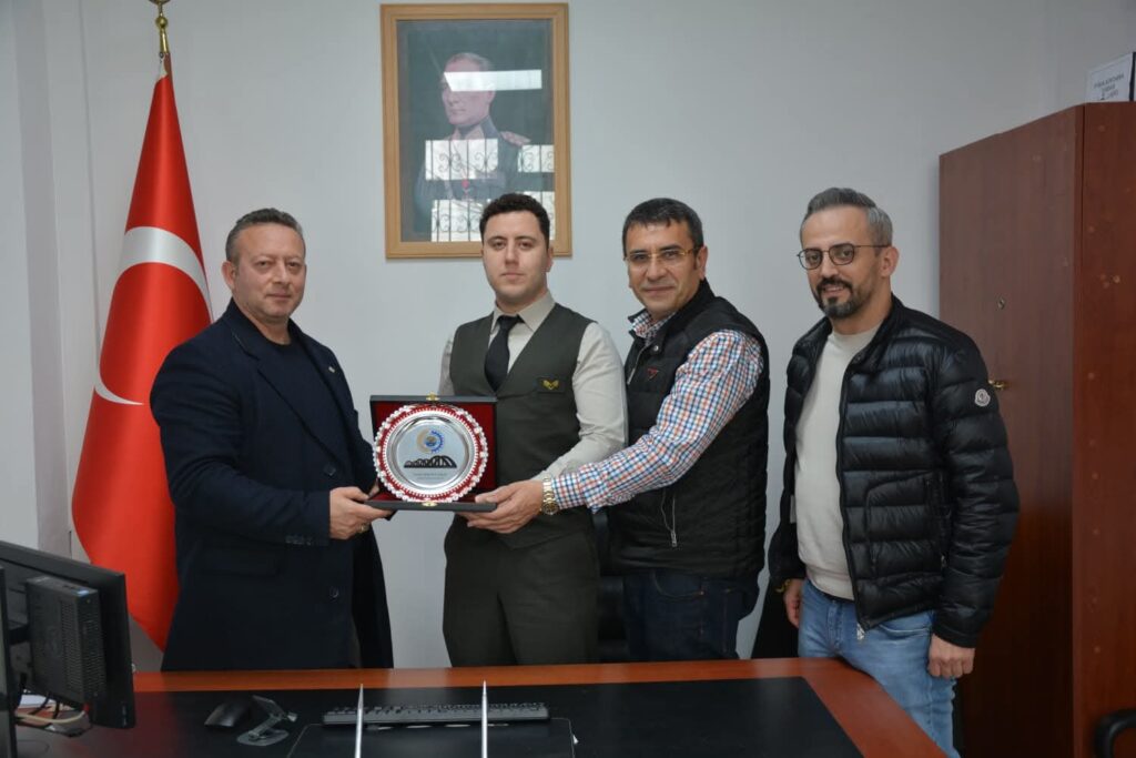 Bafra TSO Yönetiminden Askerlik Şubesi Başkanlığı’na Ziyaret