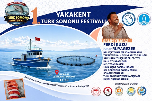 Yakakent’te Türk Somonu Hasat Festivali Başlıyor