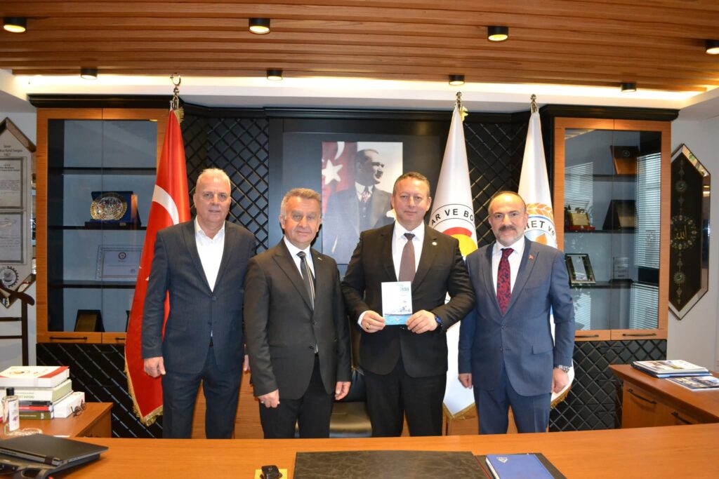 Bafra Sivil Toplum Platformu’ndan Bafra TSO’ya Ziyaret