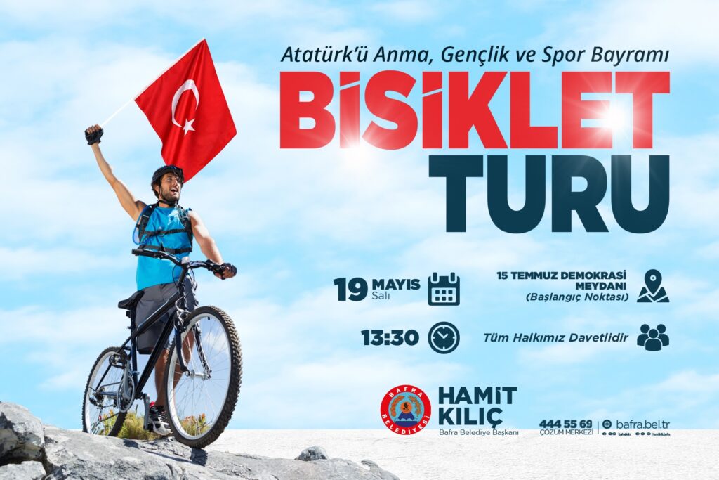 GELENEKSEL 19 MAYIS BİSİKLET TURU İÇİN GERİ SAYIM BAŞLADI