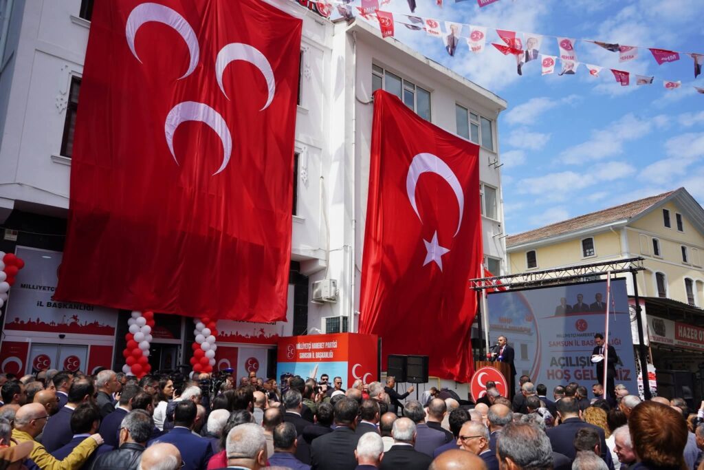 Milliyetçi Hareket Partisi Samsun İl Başkanlığı Binasının Yeni Hizmet Binasının Açılışını Gerçekleştirildi