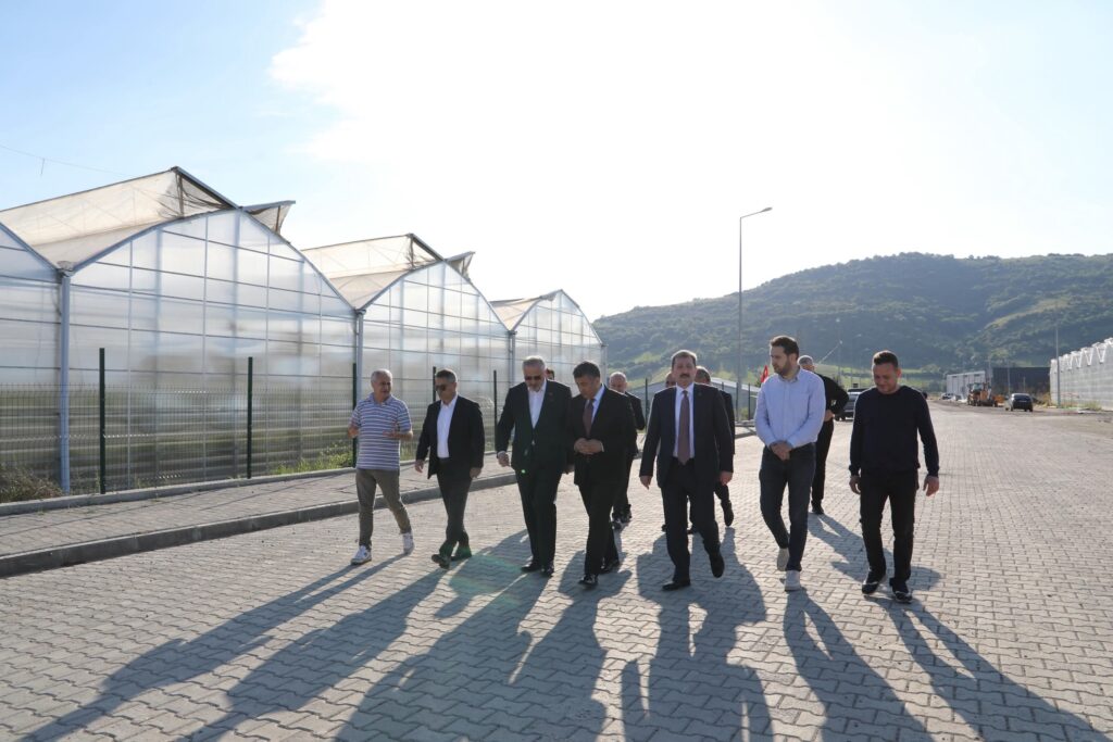 Vali Tavlı, Sera OSB’de İncelemelerde Bulundu