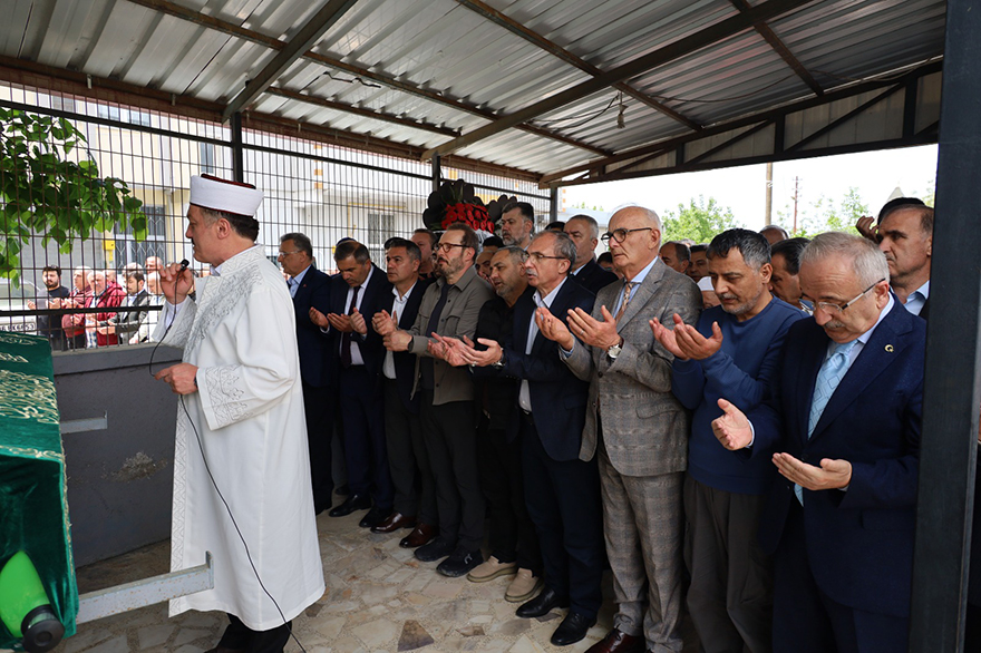 Tedavi gördüğü hastanede yaşamını yitiren Hacı Bayram Özkök’e Son Görev