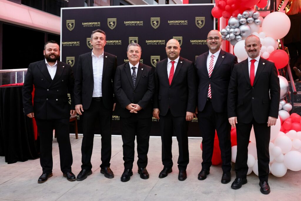 SAMSUNSPOR FC OFFICIAL STORE AÇILIŞINA KATILIM SAĞLANDI