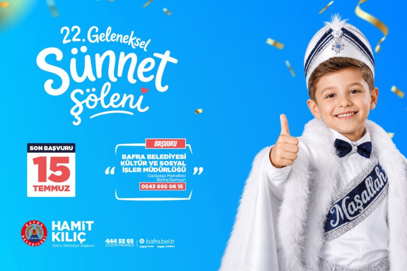 22. GELENEKSEL SÜNNET ŞÖLENİ BAŞVURULARI BAŞLIYOR