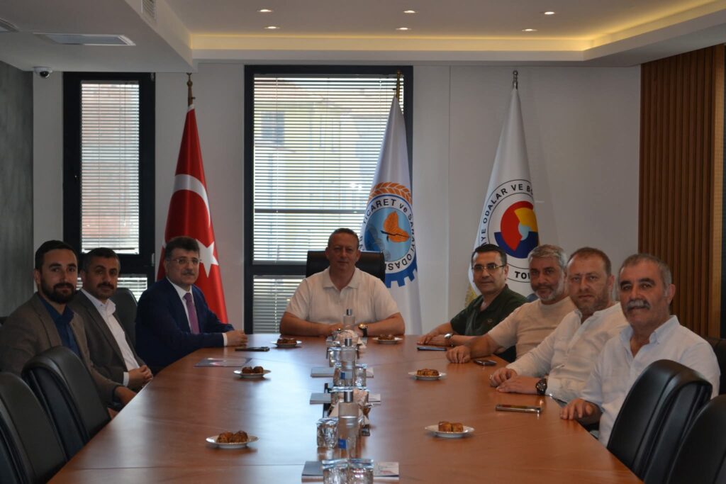 AK Parti Bafra İlçe Teşkilatından TSO’ya Ziyaret 