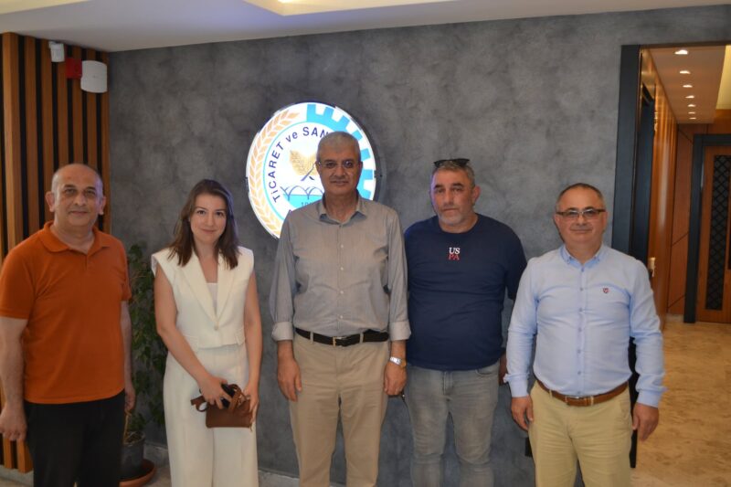 Terme Ticaret Borsası Heyetinden Bafra Ticaret Odasına Ziyaret