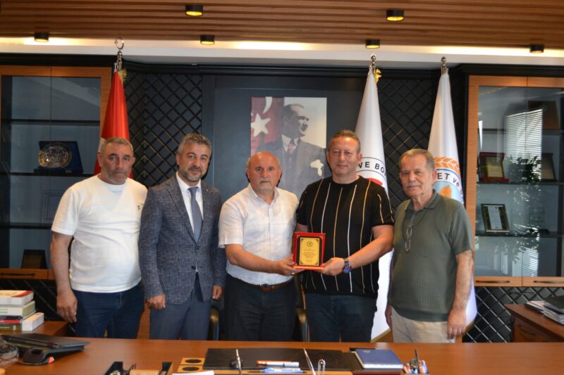 Karadeniz Rumeli Dernekleri Federasyonu’ndan Bafra TSO’ya Ziyaret