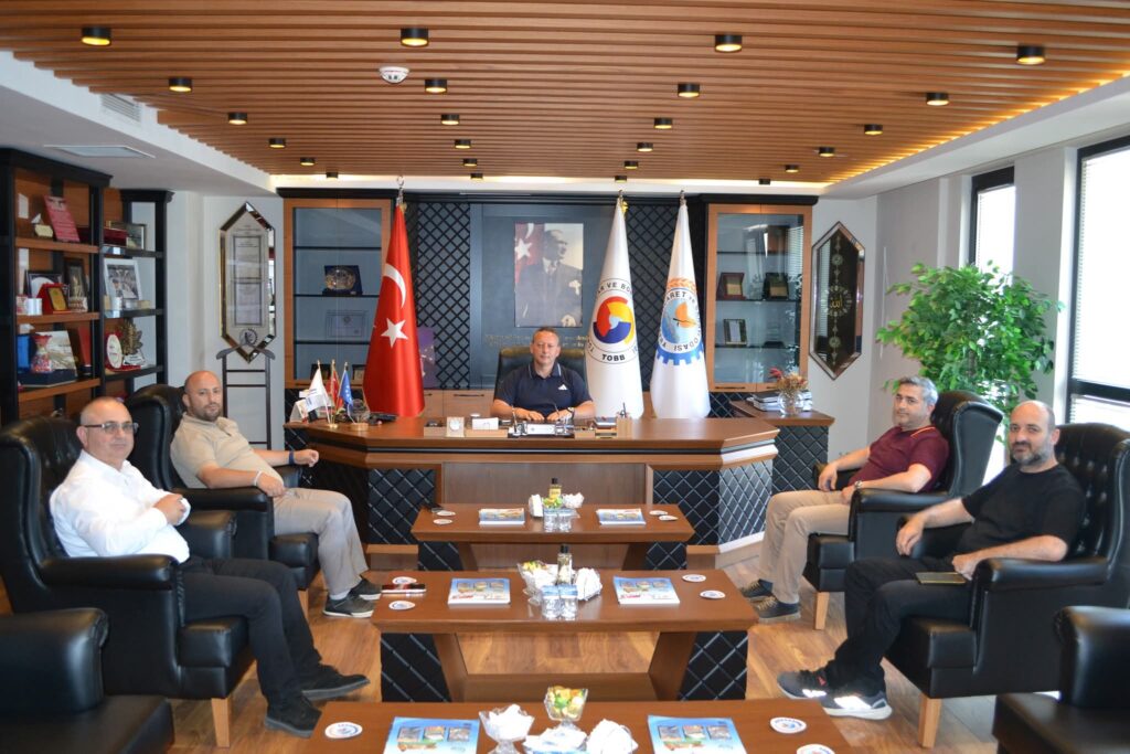 Akmercan Bafra Şubesi Yetkililerinden Bafra TSO’ya Ziyaret