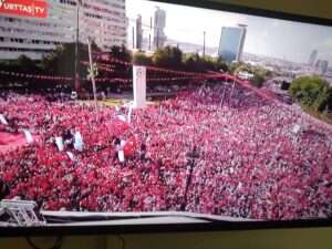 İYİ Parti Bafra İlçe Teşkilatı Ankara Tandoğan’daki Mitingte Yerini aldı