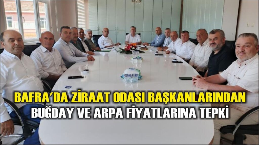 Ziraat Odalarından Açıklanan Buğday ve Arpa Fiyatlarına Tepki
