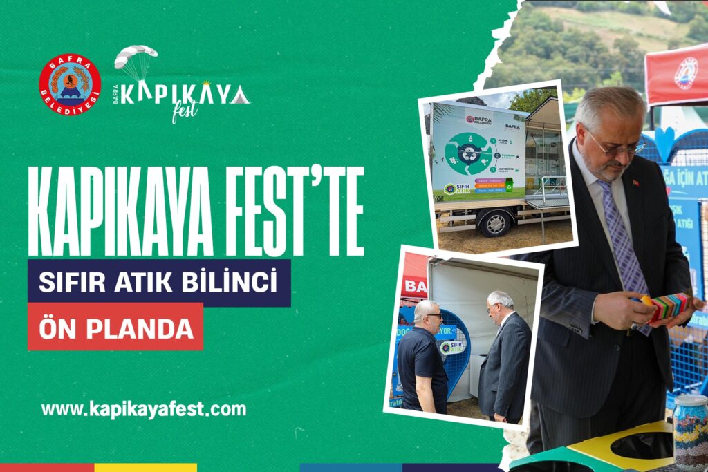 KAPIKAYAFEST’TE SIFIR ATIK BİLİNCİ ÖN PLANDA