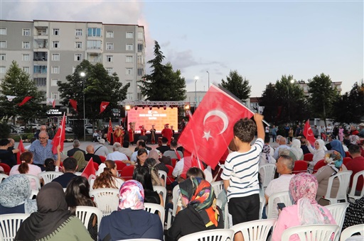 15 TEMMUZ RUHU BAFRA’DA BİR KEZ DAHA YAŞATILDI