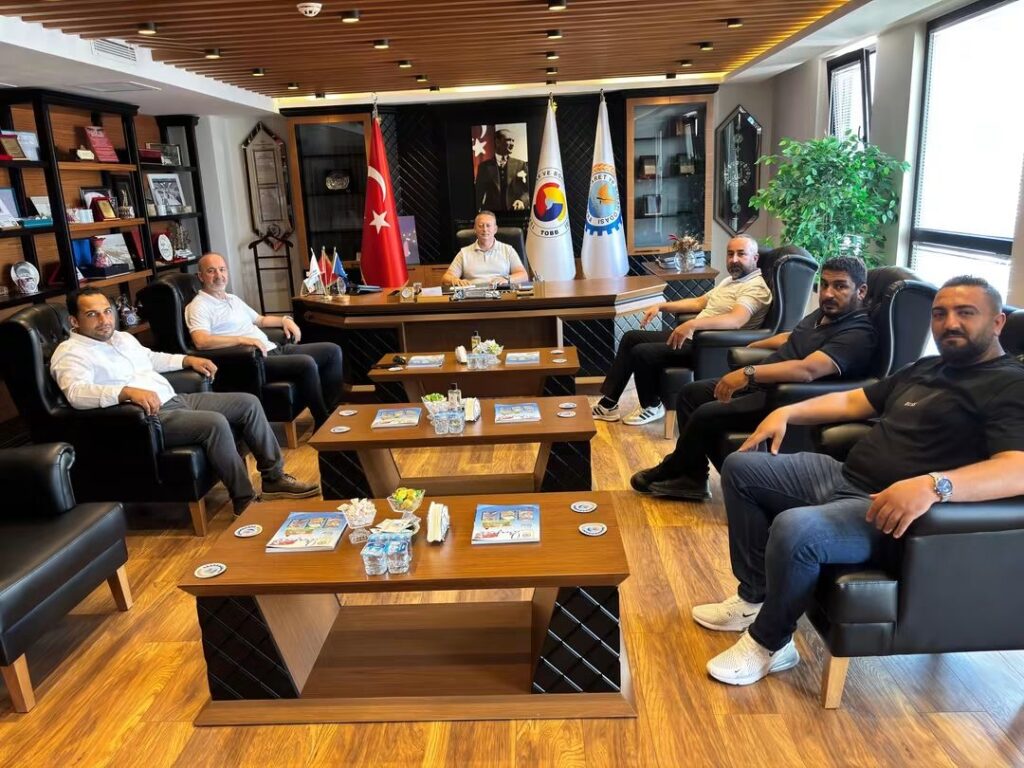 19 Mayıs Engiz Spor Kulübü’nden Bafra TSO’ya Ziyaret