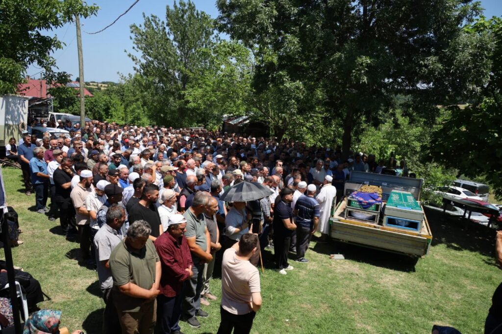 Bafra’daki Kaza Hayatını Kaybeden Bulut Çifte Son Yolculuğuna Uğurlandı